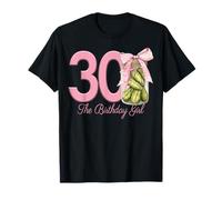 Bocal à cornichons pour 30e Anniversaire de Fille avec nœud Rose T-Shirt