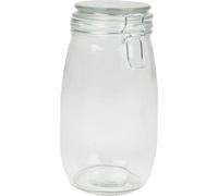 Bocal à couvercle en fil de fer 1,4 litre Bocal à conserves Bocal à provisions Bocal renversé Bocal à couvercle