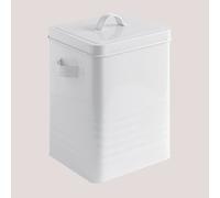 Bocal à détergent en fer Agolada Blanc Blanc