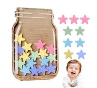 Bocal À Étoiles - Pot étoile récompense pour bon comportement | Outil Pédagogique pour Maternelle Maison Lecture Quotidienne Apprentissage de la Propreté Responsabilité et