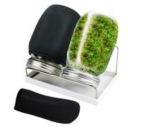 Bocal À Germination Couvercles À Tamis En Acier Inoxydable Avec Manchon