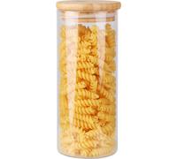 Bocal à provisions Ø 6,6 x 14,5 cm avec couvercle en arbuste 400 ml