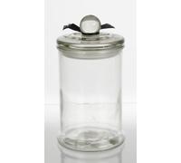 Bocal à provisions 640ml transparent Bocal de conservation Bocal à bonbons verre décoratif