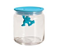 Bocal Alessi Gianni a little man holding on tight AMDR04 AZ Bleu clair