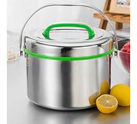 Bocal alimentaire isotherme en acier inoxydable pour l'école, le bureau, le pique-nique et les voyages