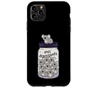 Bocal Anti-dépresseur Koala Amusant pour garçons et Filles Coque pour iPhone 11 Pro Max