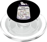 Bocal Anti-dépresseur Licorne Amusant pour garçons et Filles PopSockets PopGrip pour MagSafe