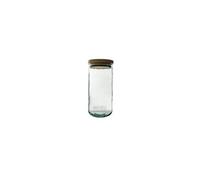 Bocal authentic 0,82L bouchon en bois - Table Passion - Transparent - Verre Transparent G