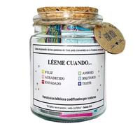 Bocal avec verset de la Bible - Écriture espagnole | Cartes de prière avec messages d'espoir, inspiration de pensée positive, pour femme, bureau, maison, bureau, idée cadeau