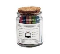 Bocal avec verset de la Bible, inscription inspirante de Jésus, décoration d'intérieur | Read Me When for Daily Encouragement, pour femme, ami, maman, adolescente, sœur, méditation, maison