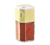 Bocal d'assaisonnement de cuisine - Salière et poivrière | Bouteille d'assaisonnement de 0,5 g | Bouteille de contrôle du sel | Salière pour une mesure précise, organisateur d'assaisonnement pour la