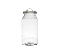 Bocal de 2,7L en verre avec couvercle (H29,5cm) - -