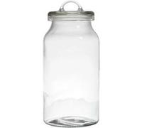 Bocal de 2,7L en verre avec couvercle (H29,5cm) - - ALTOBUY Transparent