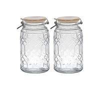 Bocal de Conservation "Bambou" 2,3L Transparent Transparent G