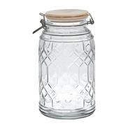 Bocal de Conservation "Bambou" 2,3L Transparent