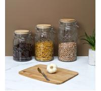 COOK CONCEPT - Bocal de conservation couvercle en bambou 2.3 litres
