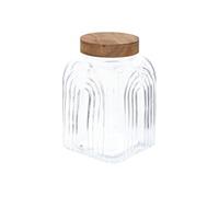 - Bocal de Conservation en Verre "Arche" 4L Transparent