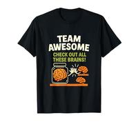 Bocal de Dessin animé Team Awesome Brains T-Shirt