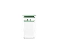 Bocal de fermentation Brabantia TASTY+ | Bocal en verre de 1,6 L avec joint en silicone et disque de pression | Pour kimchi et choucroute | Jade Green