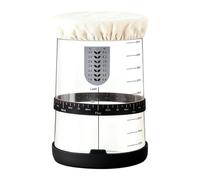 Bocal De Levain - avec Couvercle Grande Capacité et Large Ouverture et Transparent | Fournitures de Boulangerie pour Levain | pour restaurant maison dortoir magasin cuisine et salle à manger