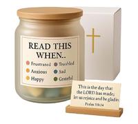Bocal de Prières - Pot Biblique des Émotions,Panier À Prières Inspirantes Pour Dévotion Matinale Maison Chrétienne Bureau Chevet Cadeau De Pâques