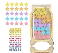 Bocal De Récompense, Pot D'étoiles De Récompenses pour Comportement des Enfant,Tableau Comportemental Positif pour La Maison en Classe Interactif pour les Enseignants et les élèves