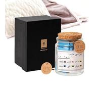 Bocal De Versets Bibliques Inspirant | Ornement d'Affirmations pour le Bureau - Bocal en Verre pour Prières Religieuses | pour Famille Chrétienne, Église, Anniversaire, Pâques, Baptême, Adultes et