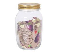 Bocal En Verre Avec Couvercle Capsule Caoutchouc 1l Bormioli Rocco Quattro Stagioni