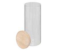 Bocal en Verre avec Couvercle en Bois 1,6 L