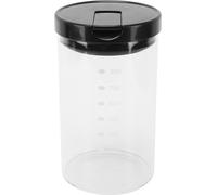 Bocal en verre avec couvercle Ligne de pesée Récipients de conservation des aliments pour la cuisine, le ménage et les denrées sèches800ml