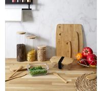 Cook Concept – Bocal en verre et bambou – 1,6 l