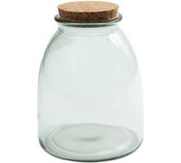 Bocal en Verre & Couvercle "Liège" 1L Transparent Transparent G