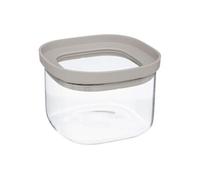 - Bocal en Verre "Hermet" 0,4L Transparent & Beige