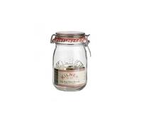 Bocal en verre pour conserves avec clip - Kilner 1 L - Verre100 cl