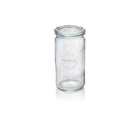 Weck Bocal de Bord Arrondi Cylindre, Verre, Transparent, 340 ML