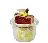 APS 12 bocaux originaux WECK 80 ml, Ø 6 cm, H : 5,5 cm, bocal à conserve, bocal décoratif, bocal à dessert, bocal de stockage, lavable au lave-vaisselle