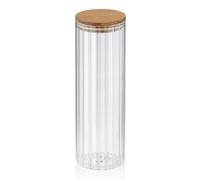 KELA Boîte de conservation DOROTHEA 1,5l verre / érable