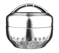 Bocal isotherme pour aliments de 1 litre, double couche résistant aux fuites, conception de poignée facile à transporter | Travail scolaire, déjeuner, salade