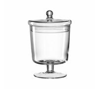 Leonardo Poesia Boîte à dessert en verre transparent Ø 12,7 x 19,2 cm