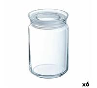Bocal Luminarc Pav Transparent Silicone Verre 750 Ml (6 Unités)