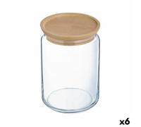 Bocal Luminarc Pav Transparent Verre (1 L) (6 Unités)