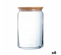 Bocal Luminarc Pav Transparent Verre 2 L (6 Unités)