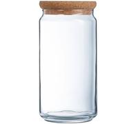 Arc 806533 Bocal en verre 1,5 l avec bouchon en liège
