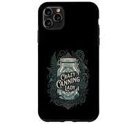 Bocal Mason Vintage Crazy Canning Lady Homesteading Garden Coque pour iPhone 11 Pro Max