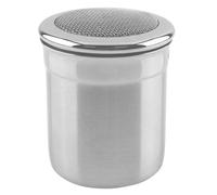 Bocal ? ?pices et ? fromage en acier inoxydable Fox Run avec couvercle en maille de 25 pouces