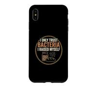 Bocal rétro au levain I Only Trust Bacteria I Raised Coque pour iPhone XS Max