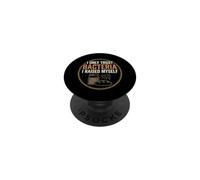 Bocal rétro au levain I Only Trust Bacteria I Raised PopSockets PopGrip Adhésif