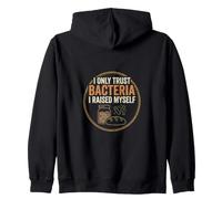 Bocal rétro au levain I Only Trust Bacteria I Raised Sweat à Capuche