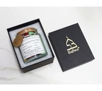 Bocal Safwa® avec Versets du Coran et Hadiths Authentiques - Arabe/Français, Bandes Colorées par Émotion - Cadeau Islamique Homme Femme, Décoration Ramadan & Aïd, Sadaqah Jariyah (Bocal Coran)