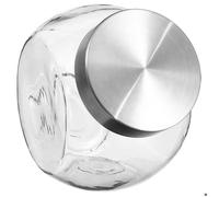 Bocal verre à bonbons couvercle inox 1,5L - 5 five simply smart